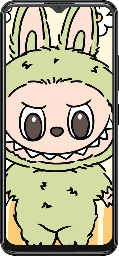 Силиконовый чехол № 6736 для ZTE Blade A34 - 6736u-3989 изображение 