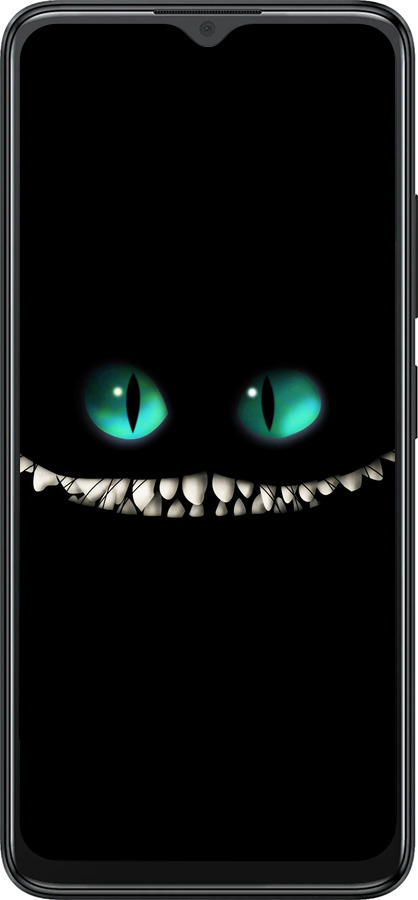 Силіконовий чехол Чеширський кіт для ZTE Blade A34 - 689u-3989 изображение 