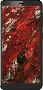 Силиконовый чехол Абстрактная композиция в красных тонах для ZTE Blade A5 2019 - 6541u-2109 изображение 