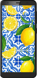 Силиконовый чехол Grocery Girl Italian Summer для ZTE Blade A5 2019 - 6766u-2109 изображение 