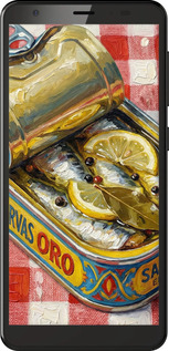 Силиконовый чехол Vintage Sardine Tin Phone для ZTE Blade A5 2019 - 6772u-2109 изображение 