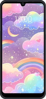 TPU чехол Облака и радуга для ZTE Blade A5 2020 - 6312b-2111 изображение 