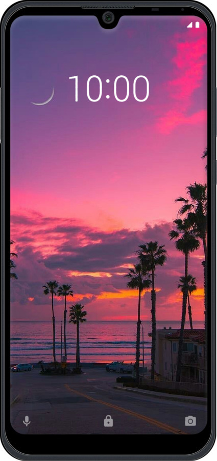 TPU чехол Пальмы для ZTE Blade A5 2020 - 5873b-2111 изображение 