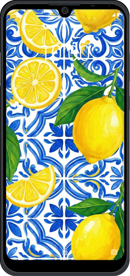 Силиконовый чехол Grocery Girl Italian Summer для ZTE Blade A5 2020 - 6766u-2111 изображение 