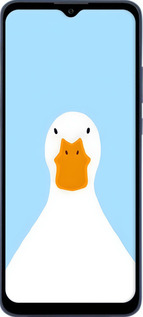 Силиконовый чехол Гусь для ZTE Blade A51 - 6350u-2506 изображение 