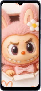 Силиконовый чехол Лабубу 2 для ZTE Blade A51 - 6710u-2506 изображение 