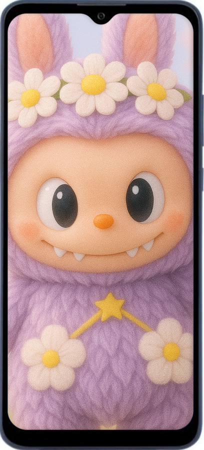 Силиконовый чехол Лабубу 1 для ZTE Blade A51 - 6709u-2506 изображение 