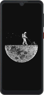 Силиконовый чехол Moon in dark для ZTE Blade A7 2019 - 4176u-2110 изображение 