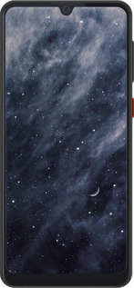 Силиконовый чехол Голубые облака, Голубая луна для ZTE Blade A7 2019 - 6398u-2110 изображение 