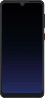 Силиконовый чехол Градиент в тёмно - синем стиле для ZTE Blade A7 2019 - 6542u-2110 изображение 