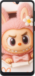 Силиконовый чехол Лабубу 2 для ZTE Blade A7 2019 - 6710u-2110 изображение 