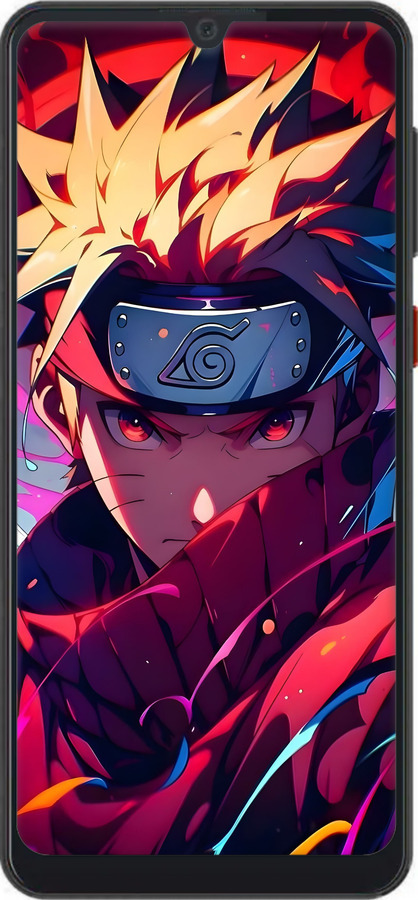 Силиконовый чехол Наруто для ZTE Blade A7 2019 - 6274u-2110 изображение 