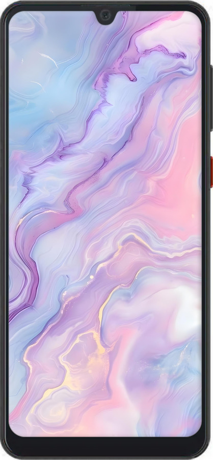 Силиконовый чехол Нежный мрамор для ZTE Blade A7 2019 - 6310u-2110 изображение 