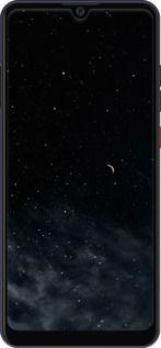 Силиконовый чехол Ночное небо для ZTE Blade A7 2020 - 6451u-2108 изображение 