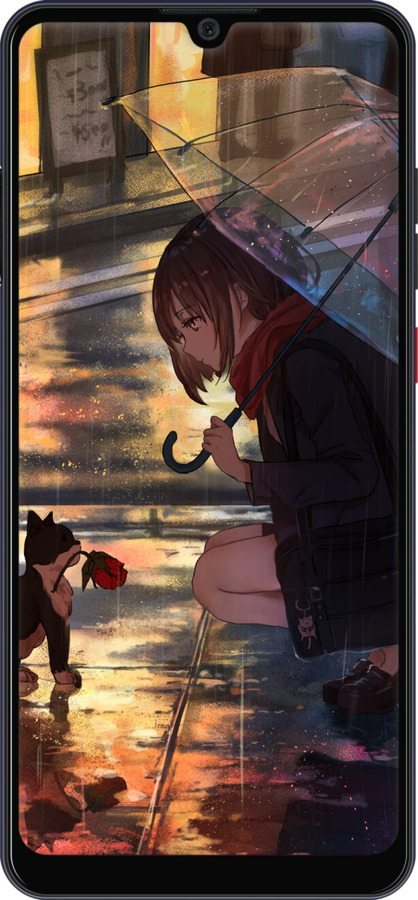 Силіконовий чехол Anime для ZTE Blade A7 2020 - 6609u-2108 изображение 