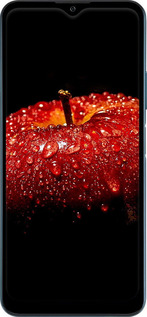 Силиконовый чехол Яблоко для ZTE Blade A71 - 6022u-2523 изображение 