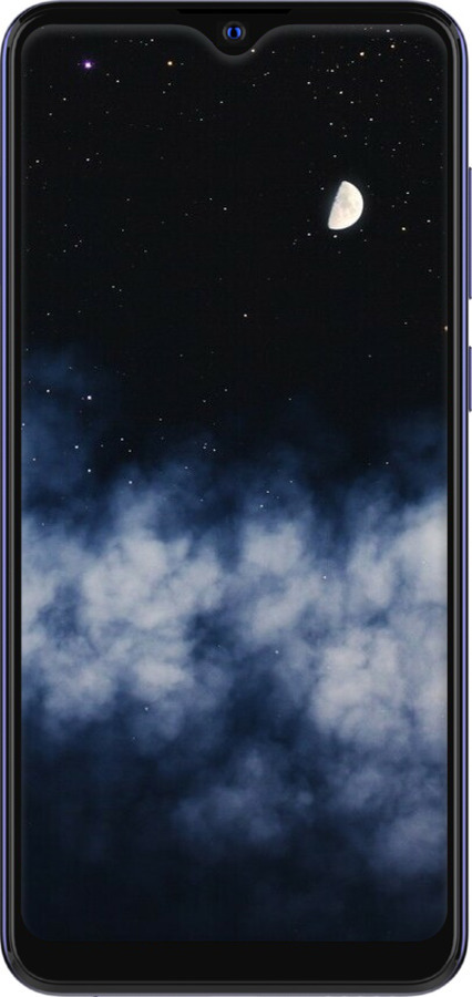 Силиконовый чехол Ночное небо для ZTE Blade A7S 2020 - 6450u-2454 изображение 