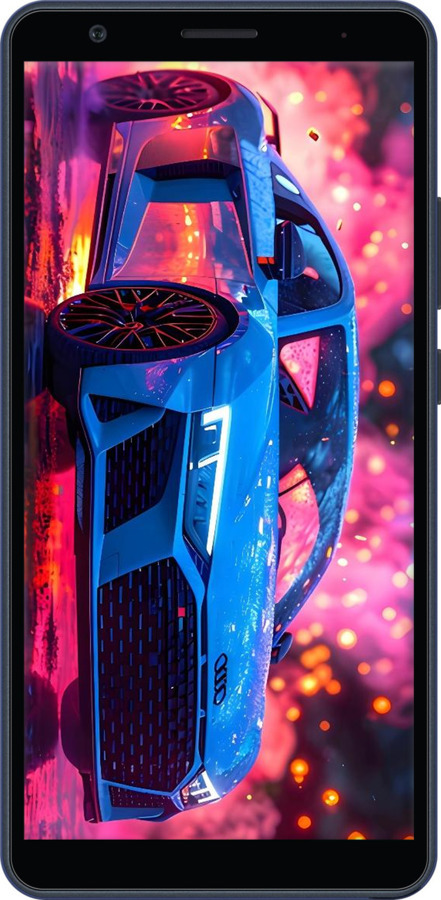 Силиконовый чехол Ауди для ZTE Blade L210 - 6286u-2453 изображение 