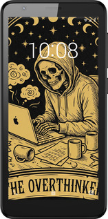 Силіконовий чехол The Overthinker для ZTE Blade L8 - 6774u-2448 изображение 