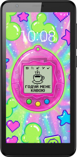 Силіконовий чехол Y2K Aesthetic Retro Pet: Годуй мене кавою для ZTE Blade L8 - 6784u-2448 изображение 