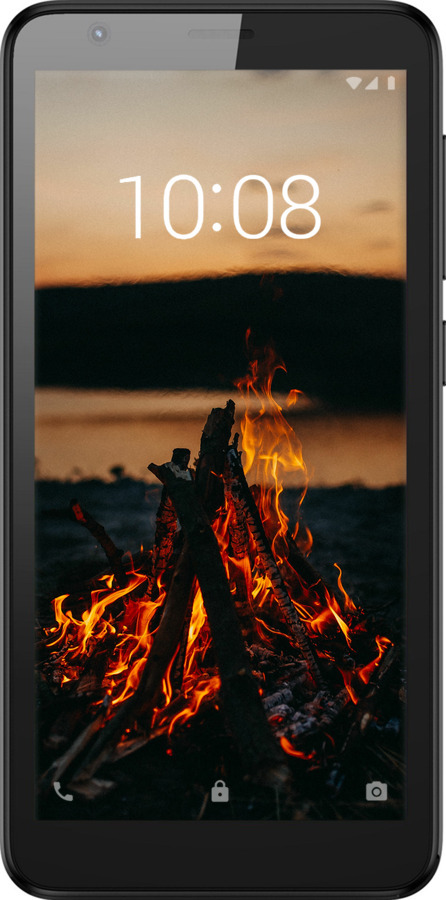 Силіконовий чехол Вогонь для ZTE Blade L8 - 6021u-2448 изображение 