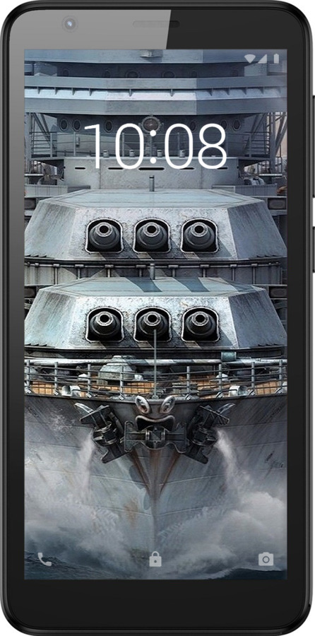 Силиконовый чехол Линкор, world of tanks, wargaming, военный корабль для ZTE Blade L8 - 6453u-2448 изображение 