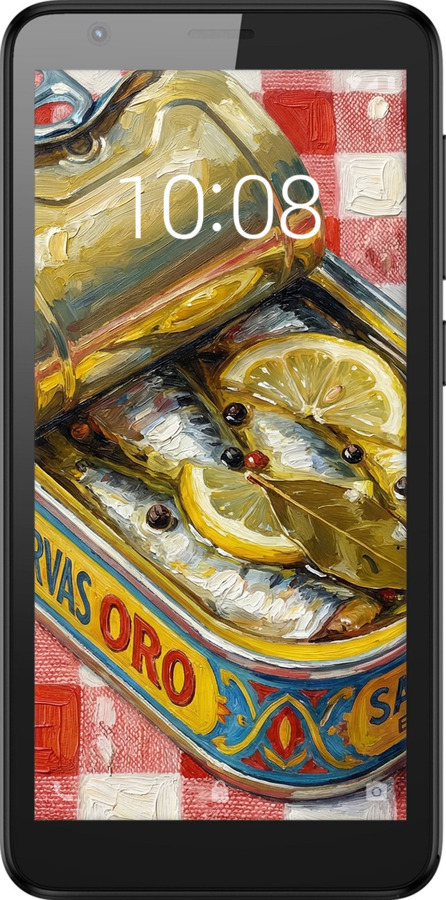 Силіконовий чехол Vintage Sardine Tin Phone для ZTE Blade L8 - 6772u-2448 изображение 