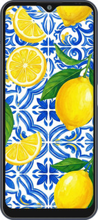 Силиконовый чехол Grocery Girl Italian Summer для ZTE Blade V2020 Smart - 6766u-2458 изображение 