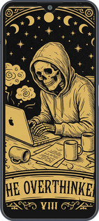 Силиконовый чехол The Overthinker для ZTE Blade V2020 Smart - 6774u-2458 изображение 