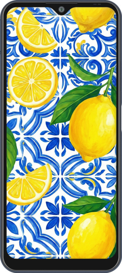 Силиконовый чехол Grocery Girl Italian Summer для ZTE Blade V2020 Smart - 6766u-2458 изображение 