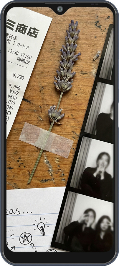 Силиконовый чехол Aesthetic Scrapbook Collage для ZTE Blade V2020 Smart - 6773u-2458 изображение 