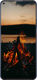 Силіконовий чехол Вогонь для ZTE Blade V2020 - 6021u-2529 изображение 