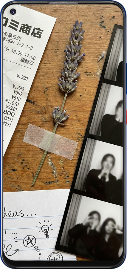 Силіконовий чехол Aesthetic Scrapbook Collage для ZTE Blade V2020 - 6773u-2529 изображение 