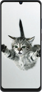 Силиконовый чехол Летящий котёнок для ZTE Blade V50 Vita - 2322u-3813 изображение 