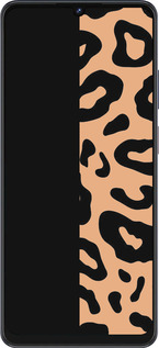 Силиконовый чехол Пятна леопарда для ZTE Blade V50 Vita - 4269u-3813 изображение 