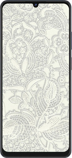 Силіконовий чехол Біле мереживо для ZTE Blade V50 Vita - 4383u-3813 изображение 