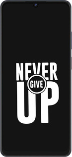 Силіконовий чехол Ніколи не здавайся для ZTE Blade V50 Vita - 4572u-3813 изображение 