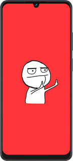 Силиконовый чехол Мем для ZTE Blade V50 Vita - 4578u-3813 изображение 