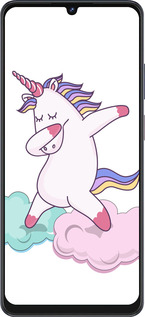Силиконовый чехол Единорог для ZTE Blade V50 Vita - 4702u-3813 изображение 