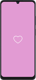 Силиконовый чехол Сердце 2 для ZTE Blade V50 Vita - 4863u-3813 изображение 