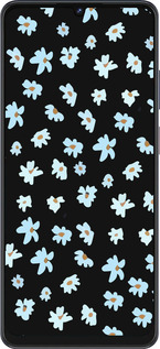 Силиконовый чехол Цветочный для ZTE Blade V50 Vita - 4900u-3813 изображение 