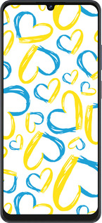 Силиконовый чехол Сердца UA для ZTE Blade V50 Vita - 5292u-3813 изображение 