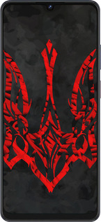 Силиконовый чехол Герб Украины v4 для ZTE Blade V50 Vita - 5319u-3813 изображение 