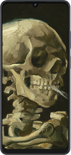 Силиконовый чехол Винсент Ван Гог. Череп для ZTE Blade V50 Vita - 5544u-3813 изображение 