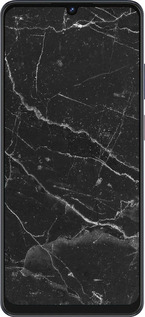 Силиконовый чехол Черный мрамор v2 для ZTE Blade V50 Vita - 5568u-3813 изображение 