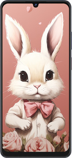 Силиконовый чехол Зайчик для ZTE Blade V50 Vita - 5669u-3813 изображение 