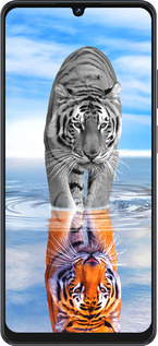 Силиконовый чехол Тигр для ZTE Blade V50 Vita - 6016u-3813 изображение 