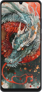 Силиконовый чехол Стихия огня для ZTE Blade V50 Vita - 6101u-3813 изображение 