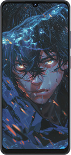 Силиконовый чехол Satoru Gojou для ZTE Blade V50 Vita - 6128u-3813 изображение 