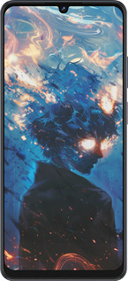 Силиконовый чехол Сатору Годжо для ZTE Blade V50 Vita - 6129u-3813 изображение 